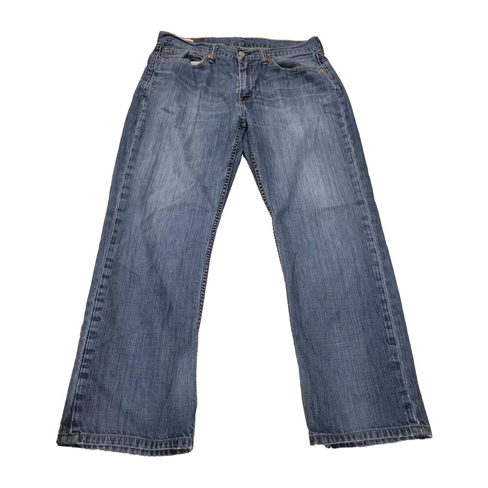 Levi Denim Jeans 514 33x30 (Actual 32x26) Straight Soft Medium Wash Men's Pants